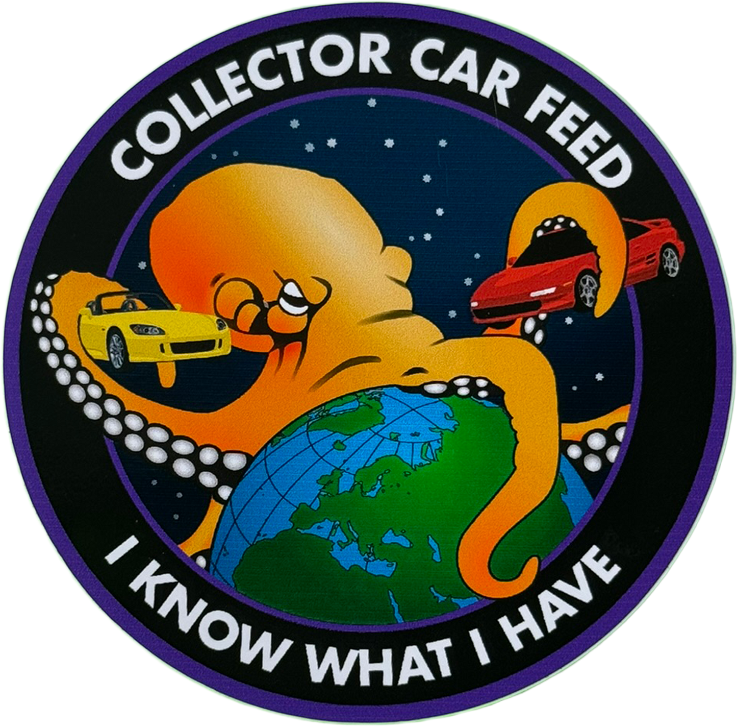 Round Logo Sticker