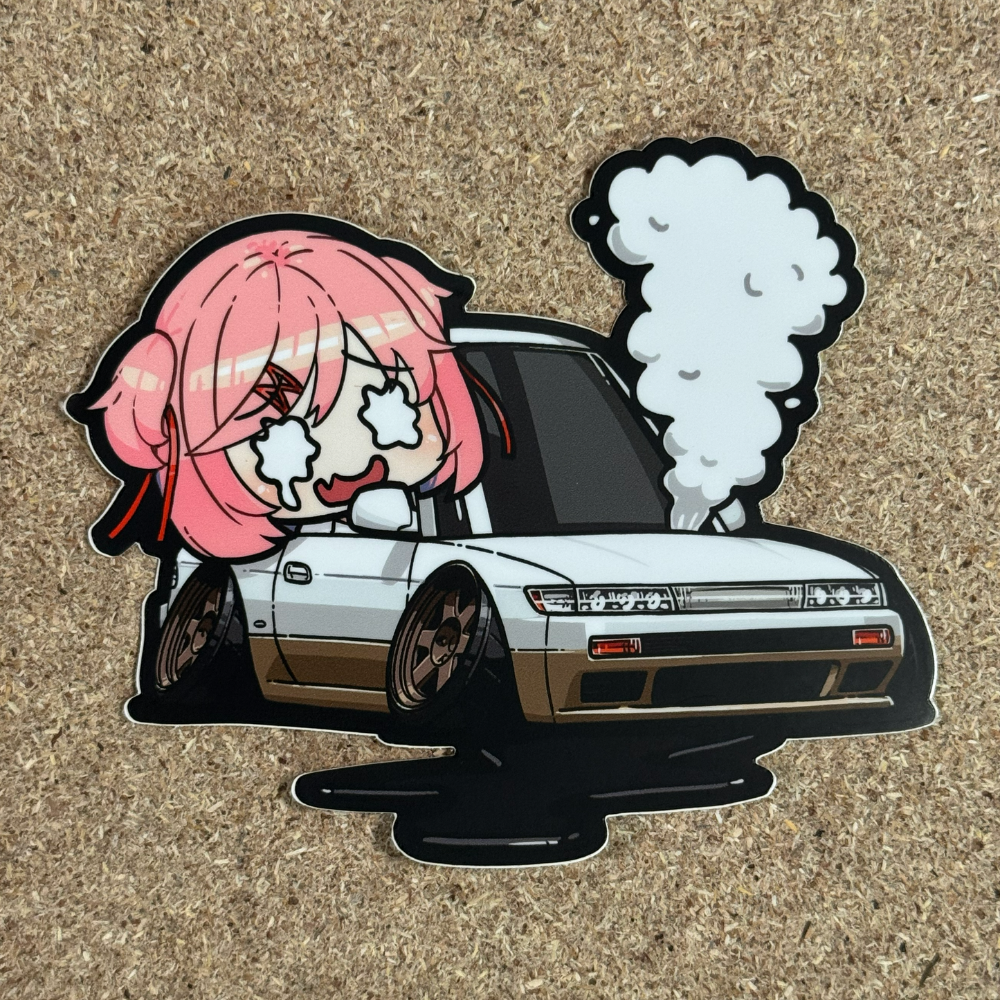 Stance Kills Natsuki Die Cut Sticker