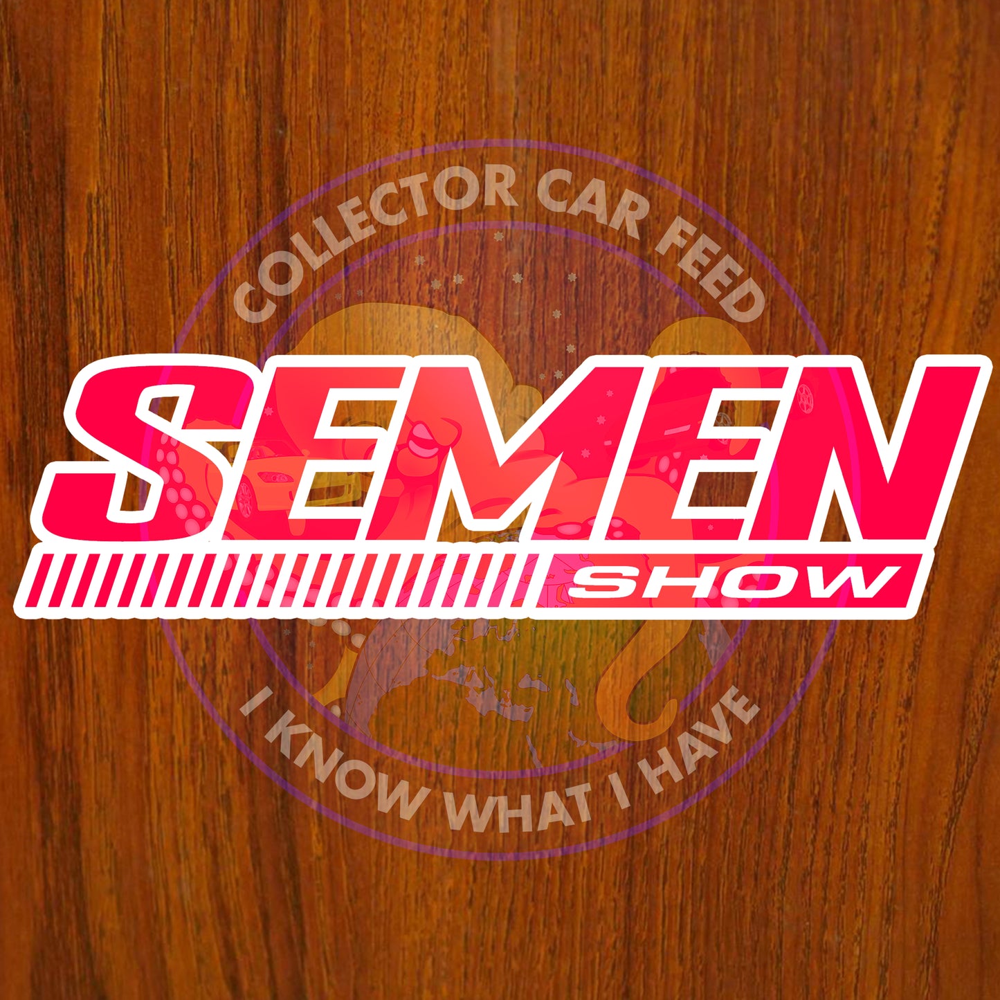Funny Car Convention Sticker