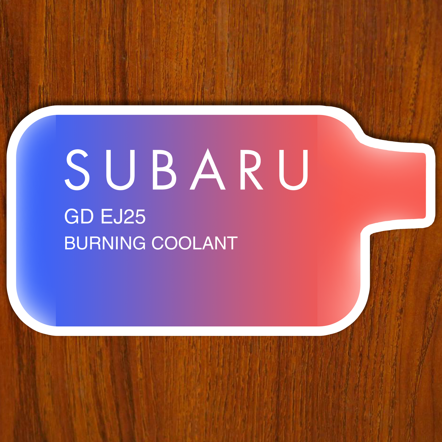 Subie Vape Sticker