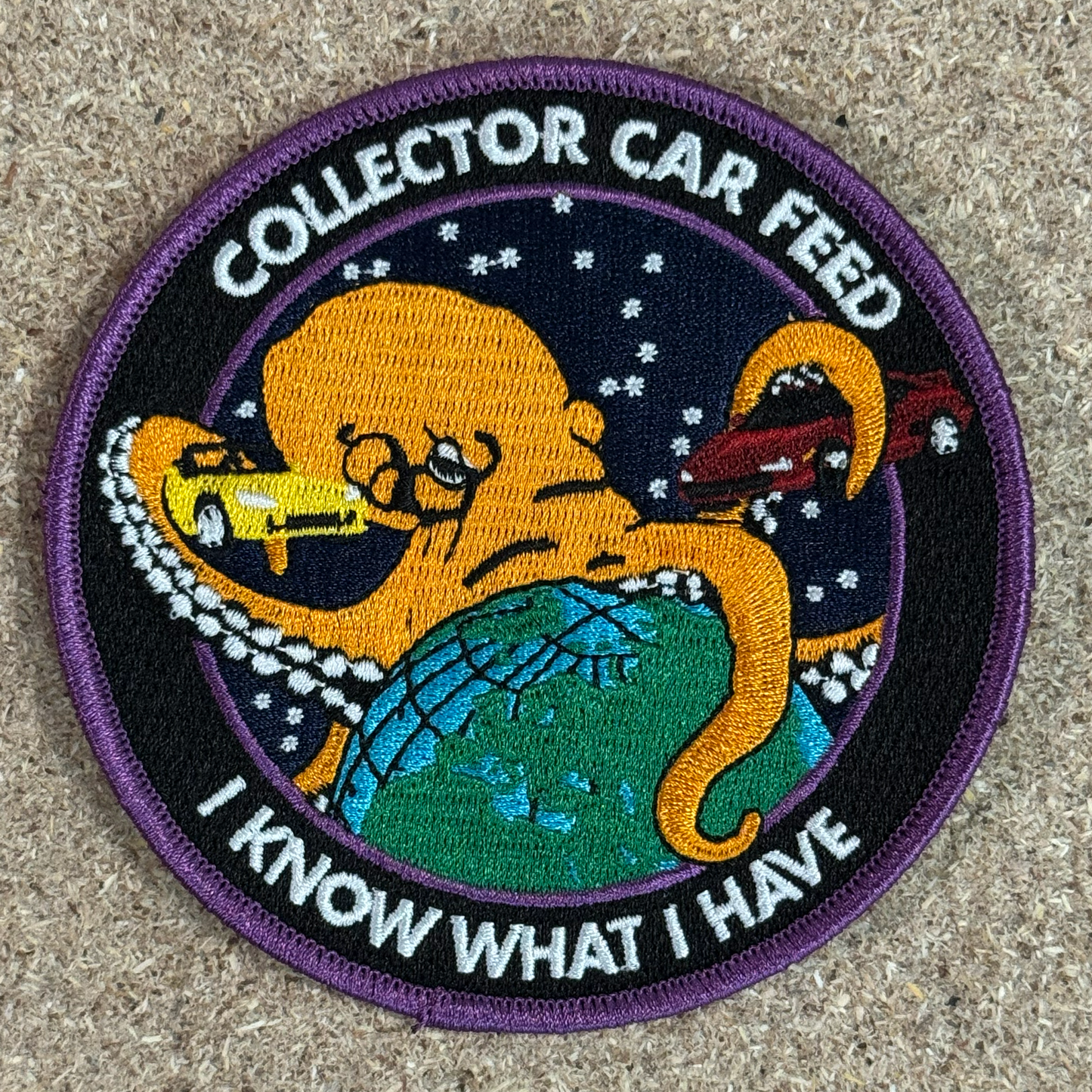 CCF Round Logo Embroidered Patch