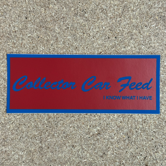 CCF Mid Night Red and Blue Sticker