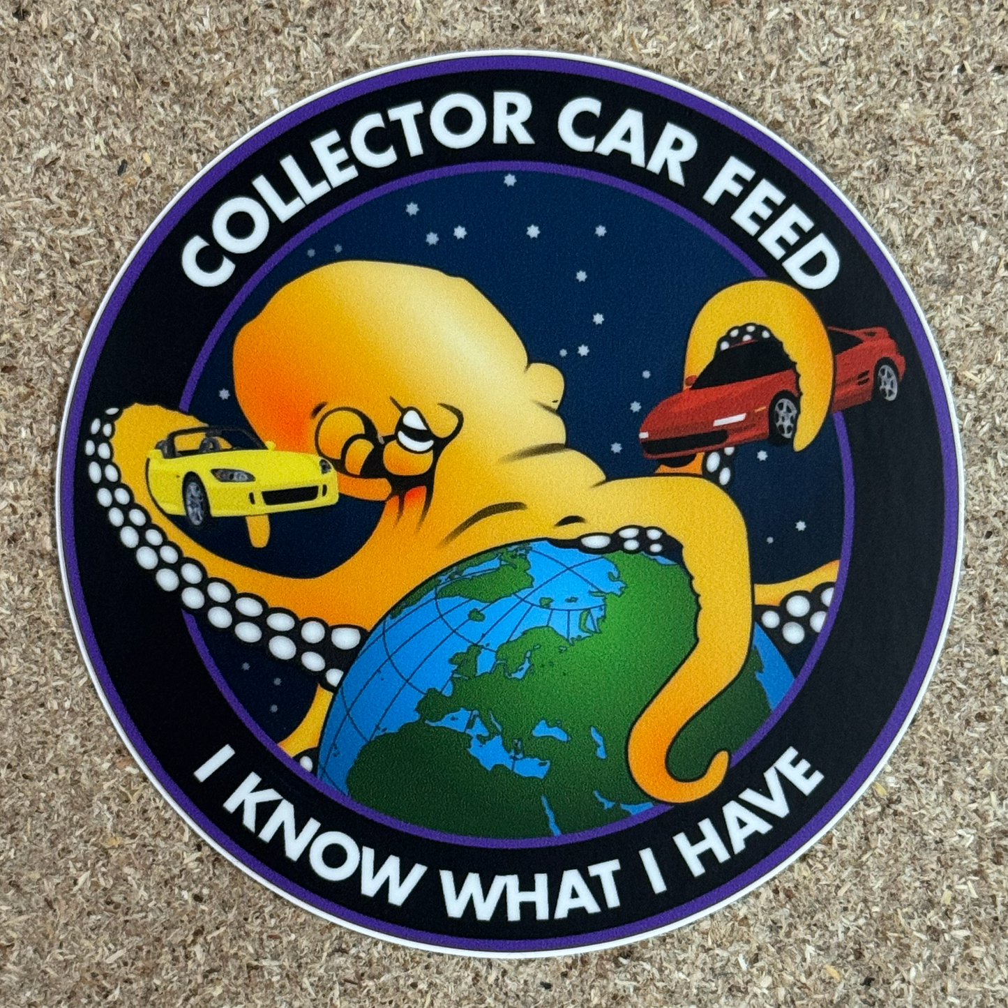 CCF Round Logo Sticker