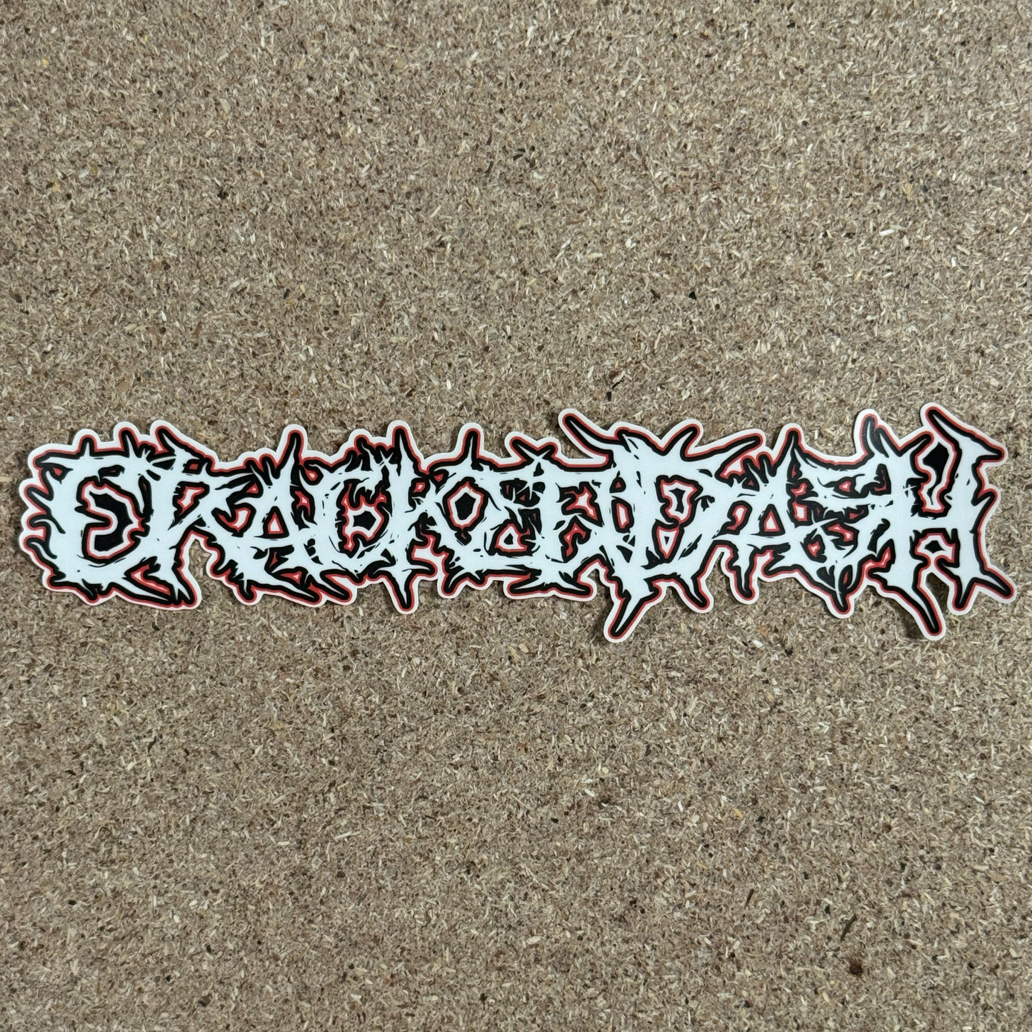 Cracked Dash Sticker
