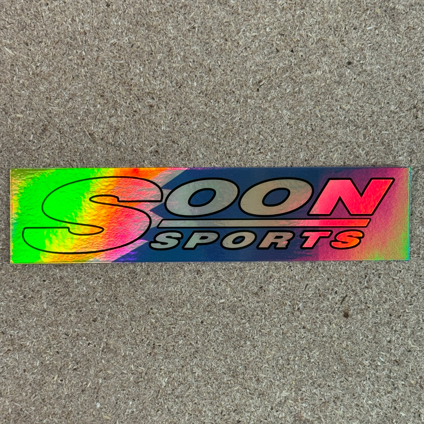 Soon Sports Holographic Sticker