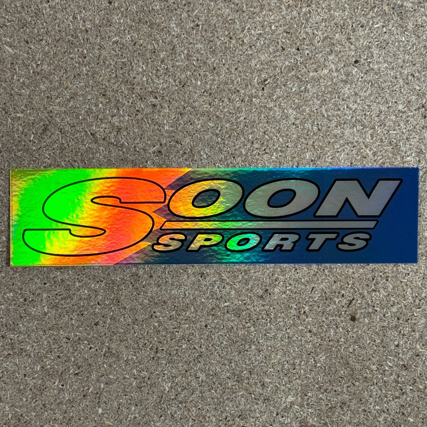 Soon Sports Holographic Sticker
