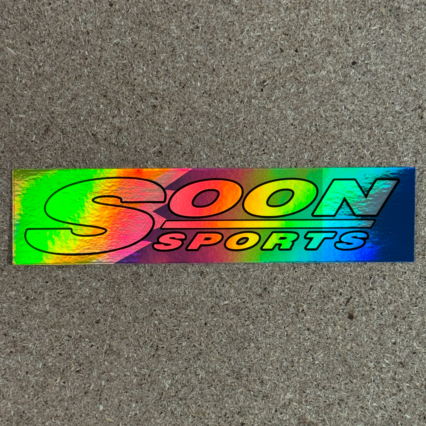 Soon Sports Holographic Sticker