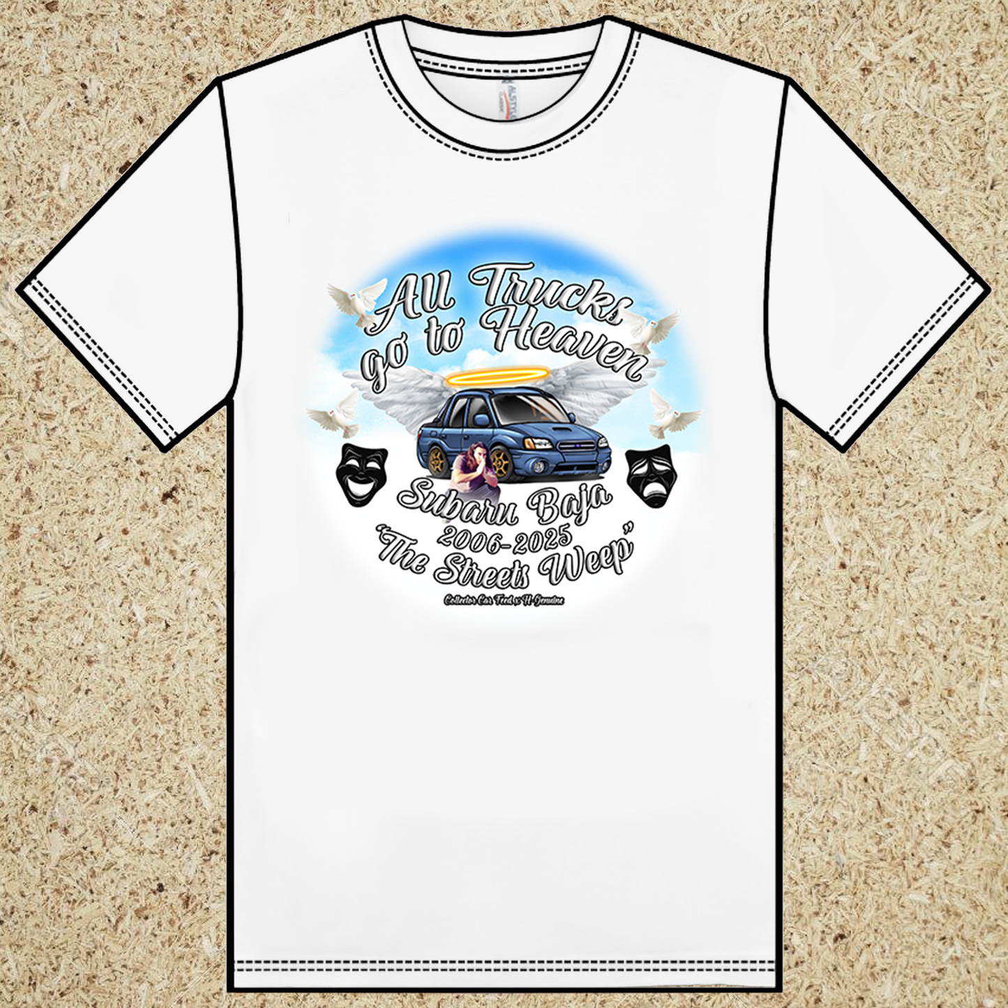 ALL TRUCKS GO TO HEAVEN TSHIRT