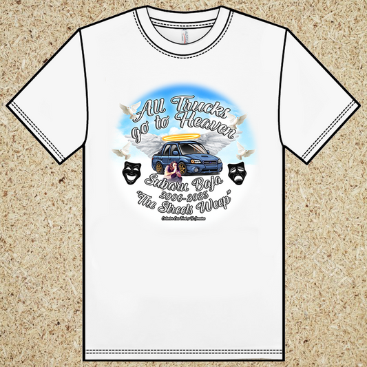 ALL TRUCKS GO TO HEAVEN TSHIRT
