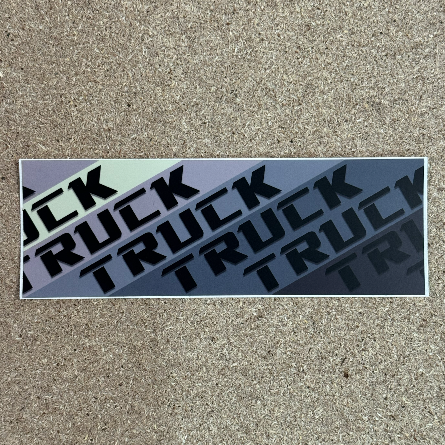Truck Truck Truck Truck Truck Gradient Sticker