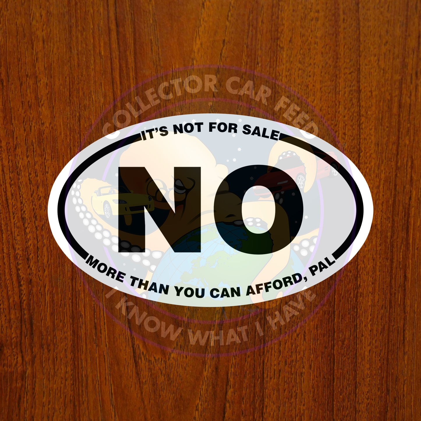 NO it's not for sale Sticker