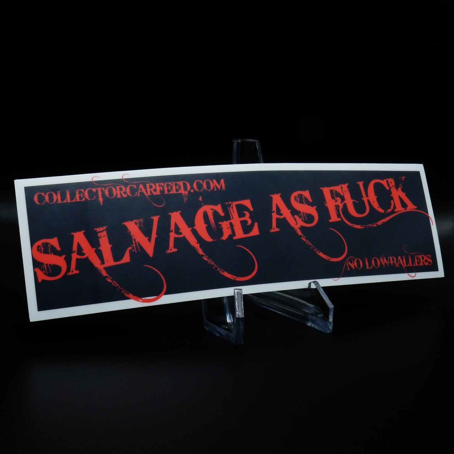 Salvage As Fr*ck Sticker