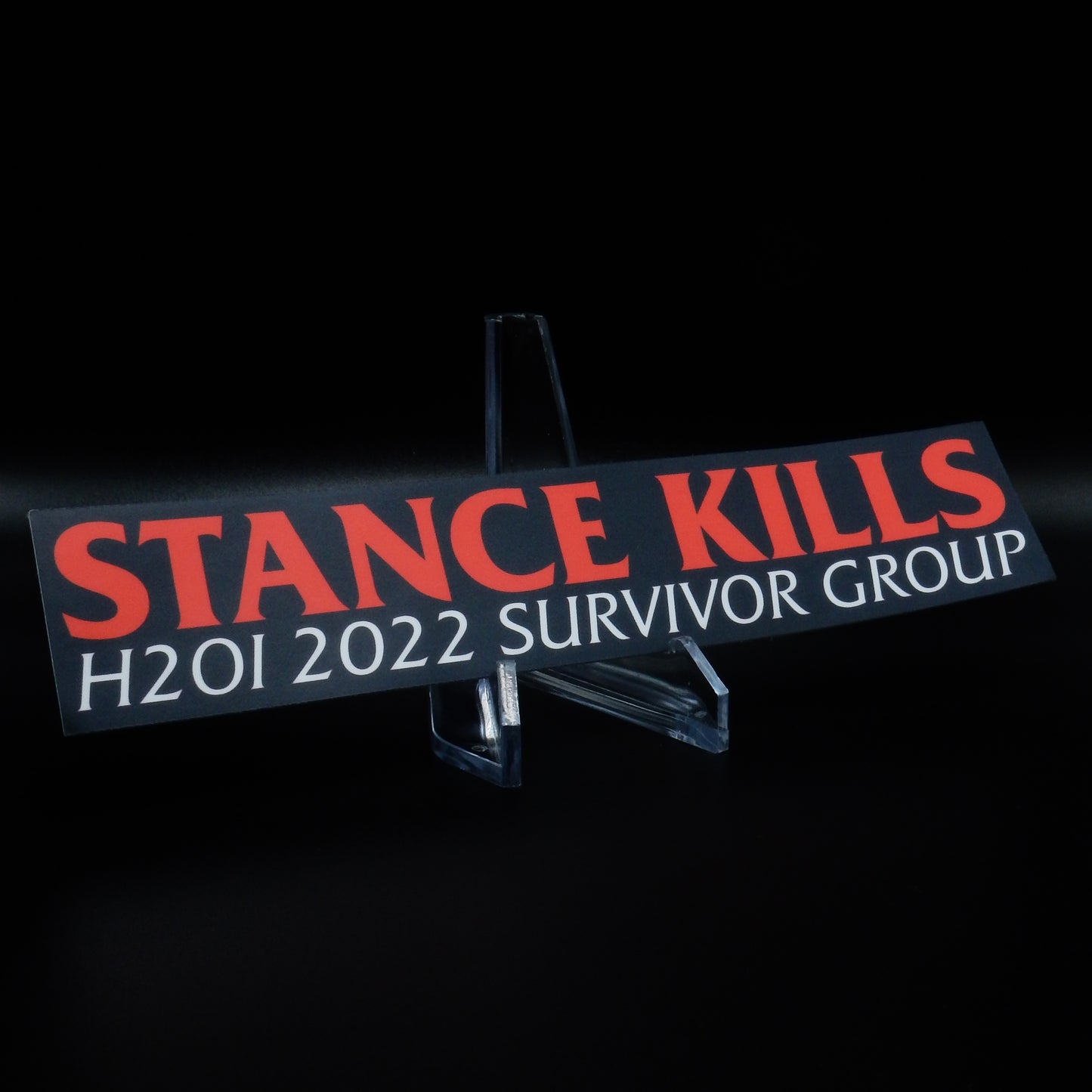 Stance Kills LIMITED EDITION Sticker